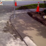 Tampa Concrete Companies, Corner Curb Photo - Asphalt and Concrete Parking Lot Maintenance (ACPLM)