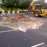 Asphalt Repair, Tampa Parking Lot Work Photo - Asphalt and Concrete Parking Lot Maintenance (ACPLM)