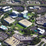 Concrete Repair, Tampa Company Aerial Photo - Asphalt and Concrete Parking Lot Maintenance (ACPLM)