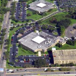 Concrete Contractors, Tampa Facility Aerial Photo - Asphalt and Concrete Parking Lot Maintenance (ACPLM)